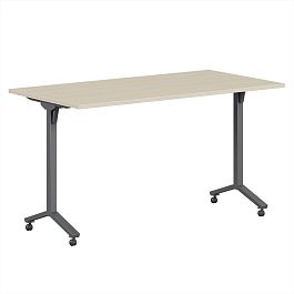 Элемент стола для переговоров Trend Metal 160x72x75 дуб феррара - Фото предпросмотра