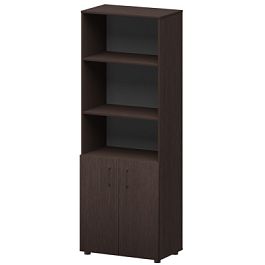Стеллаж комбинированный К-934,К-942,КФ-942 Дуб венге 720x420x2000 Приоритет - Фото предпросмотра