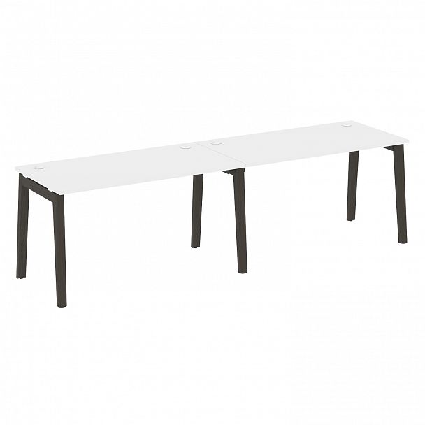 Рабочая станция "Onix wood" OW.RS-2.3.7 белый/дуб темный - Вид 1