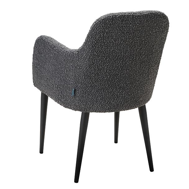 Стул Olaf темно-серый/черный - Вид 3