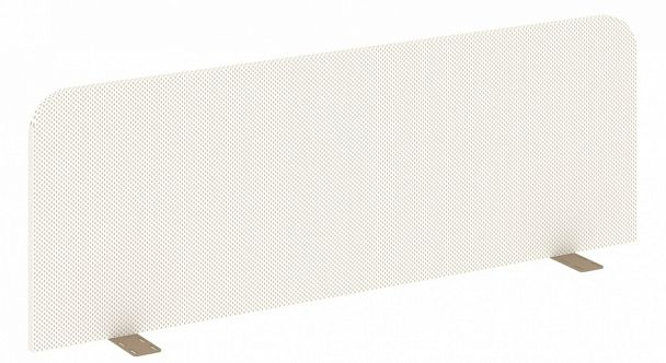 Экран продольный (ткань-СЕТКА) "ESTETICA" ES.TEKR.S-118 Белый - Вид 1