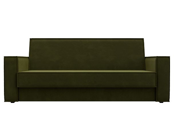 Диван-книжка Куба Микровельвет зеленый - Вид 2