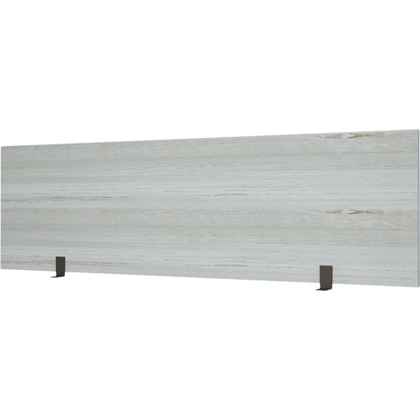 Экран для стола СМЭ25-12 Сосна винтер/Антрацит 1200x25x350 Аргентум-МП - Вид 1