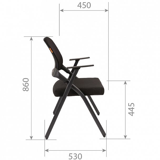 Кресло CHAIRMAN NEXX черный - Вид 5