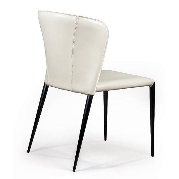 Стул Albert, кожа бежевый - Вид 5