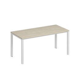 Стол письменный на металлокаркасе КФ Комфорт КФ К.Б1 1133 ДШ дуб шамони / белый - Фото предпросмотра