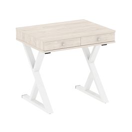 Home Office Стол письменный VR.SP-1-79.M Денвер светлый/Белый металл 794*600*750 - Фото предпросмотра