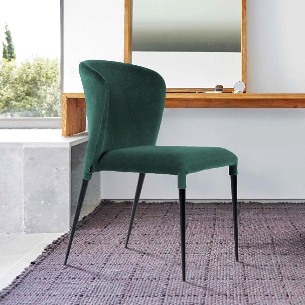 Стул Albert (Альберт), бархат зеленый 19 - Вид 10