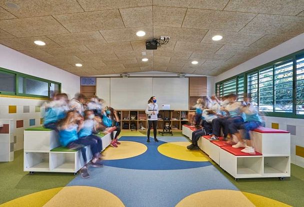 Секция для сиденья модульная на колесиках - Вид 1