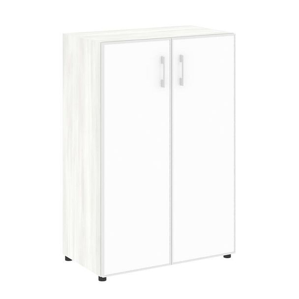 Ялта Шкаф LT.ST-2.4 R white Снежная Патина/Стекло White 800*450*1195 - Вид 1