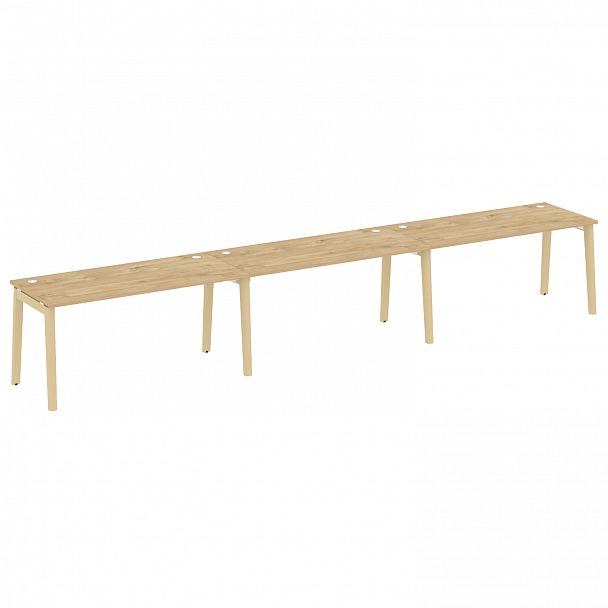 Рабочая станция "Onix wood" OW.RS-3.4.8 тиквуд светлый/дуб светлый - Вид 1