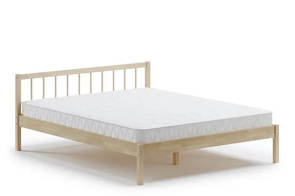 Кровать деревянная Мечта 4 1800х2000, береза, цвет натуральный - Вид 2