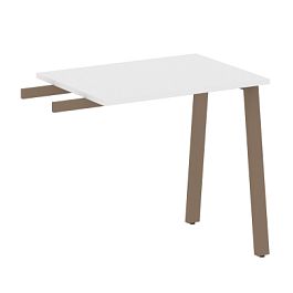 Metal System Приставной элемент на А-образном м/к БА.ПР-2 Белый/Мокко металл 800*600*750 - Фото предпросмотра