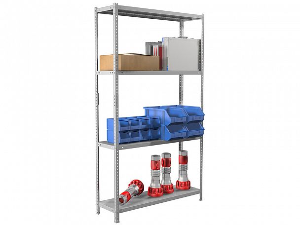 Стеллаж MS Standart 200KD/100x40/4 - Вид 2