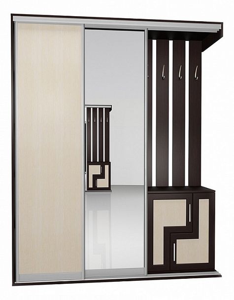 Стенка для прихожей Мебелайн-5 - Вид 1