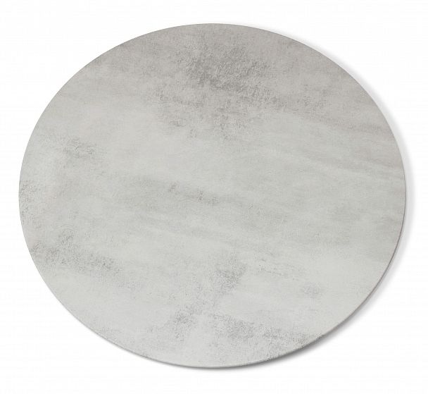 Стол Sheffilton SHT-TU34-P/80 МДФ обеденный черный муар/бетон светлый - Вид 3