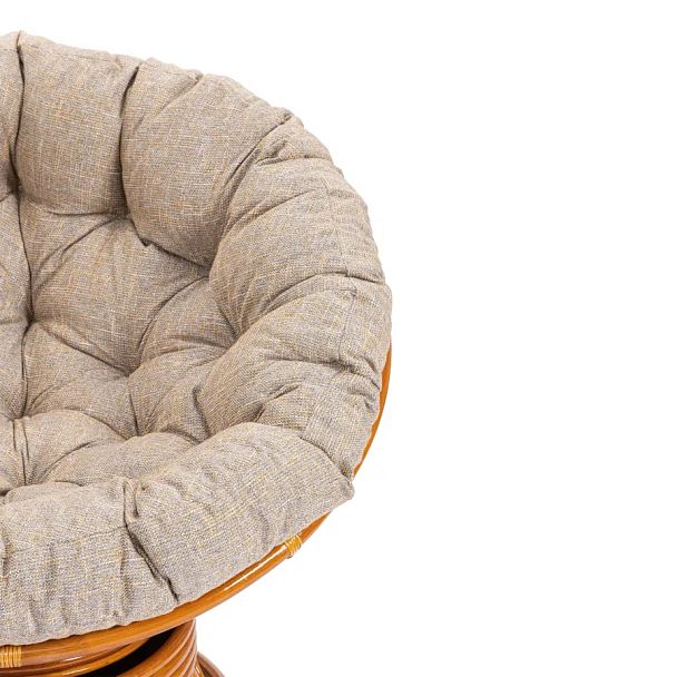 Кресло-качалка Папасан/Papasan (W 23/01 B) /с подушкой/Pecan (орех) - Вид 7
