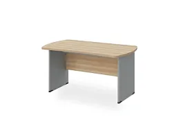 БЕРЛИН / BERLIN Стол симметричный 1400х850х740 Акация/Серый - Фото предпросмотра