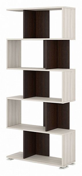 Стеллаж Домино СЛ-5 Венге/Карамель - Вид 1