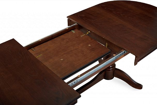 Стол деревянный раздвижной Барэнт 200(270)х100х76 Античный орех - Вид 6