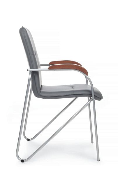 Стул Самба с деревянными подлокотниками SMB-02 Серый - Вид 2