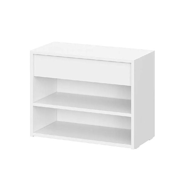 мс Айден ОБ06-600 белый ЛДСП/белый ЛДСП (СНЯТО) - Вид 1