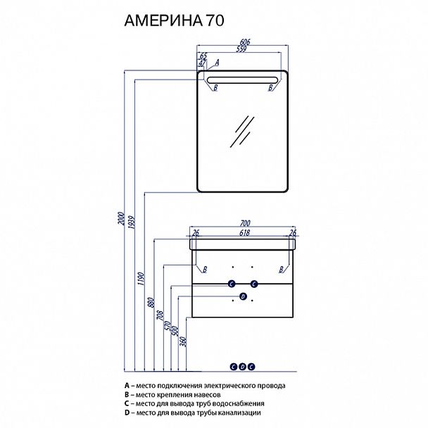 Набор "Америна 70" - Вид 6
