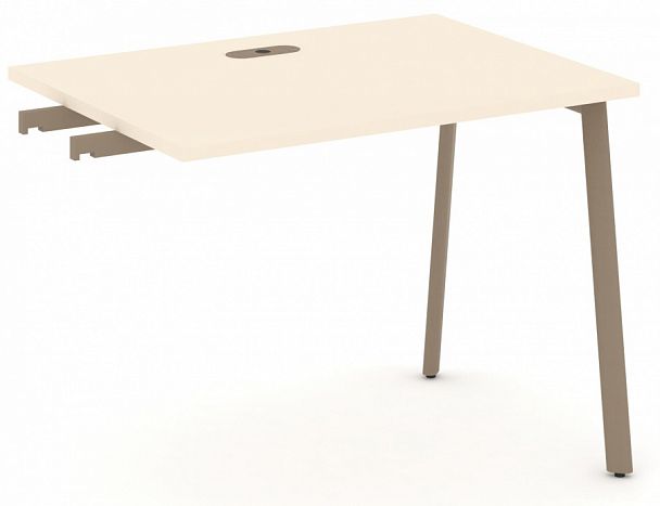 Стол приставка к опорным тумбам "ESTETICA" ES.SPR-1-LP Сатин - Вид 1