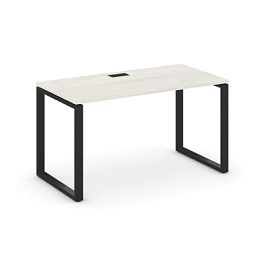 Стайл Проджект Стол письменный SN-6O.SP-001 Дуб Наварра/Металл Черный 980*600*750 - Фото предпросмотра