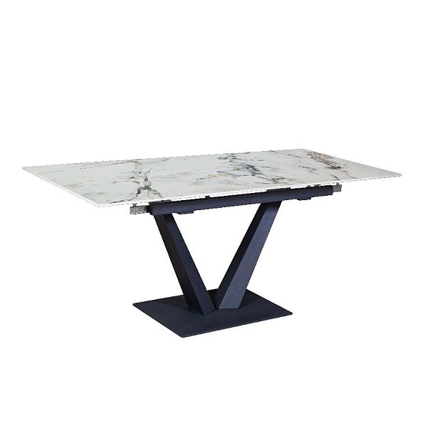 Стол раскладной Malibu (120+30+30), керамика глянцевая Ice Jade - Вид 13