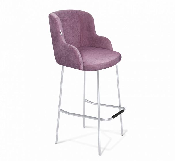Стул барный Sheffilton SHT-ST39/S29 пыльная роза/хром лак - Вид 1