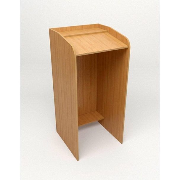 Трибуна школьная каркас ЛДСП - Вид 1