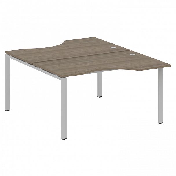 Рабочая станция "Metal System" БП.РАС-СА-2.2 вяз/серый - Вид 1