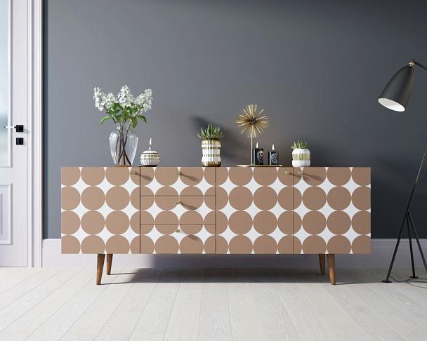 Комод Berber удлиненный принт 17 арт BB11/Print_17 - Вид 4