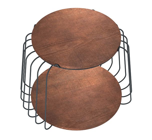 Столик журнальный Sheffilton SHT-CT70 кариф/антрацит - Вид 3