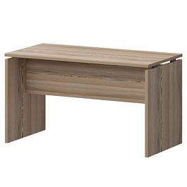 Стол приставной НТ-120.60.Ч Дуб сафари 1200x600x732 Аргентум - Фото предпросмотра
