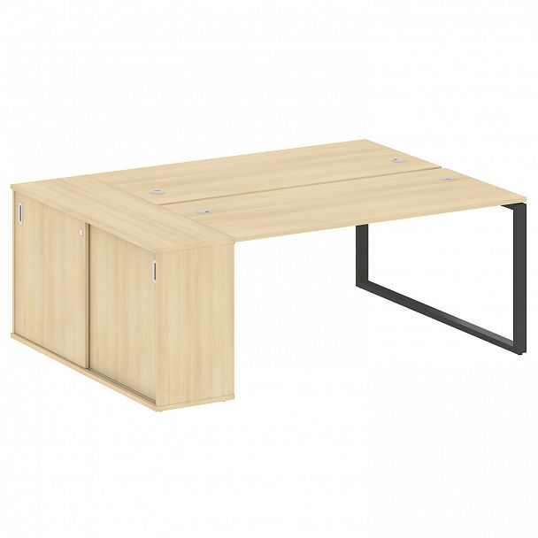 Рабочая станция "Metal System" БО.РС-СШК-1.4 акация/антрацит - Вид 1