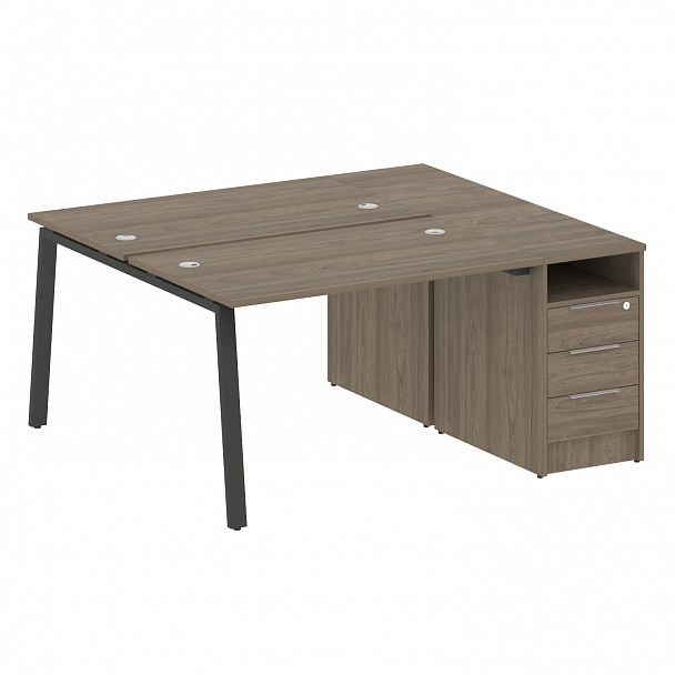 Рабочая станция "Metal System" БА.РС-СТП-2.2 вяз/антрацит - Вид 1