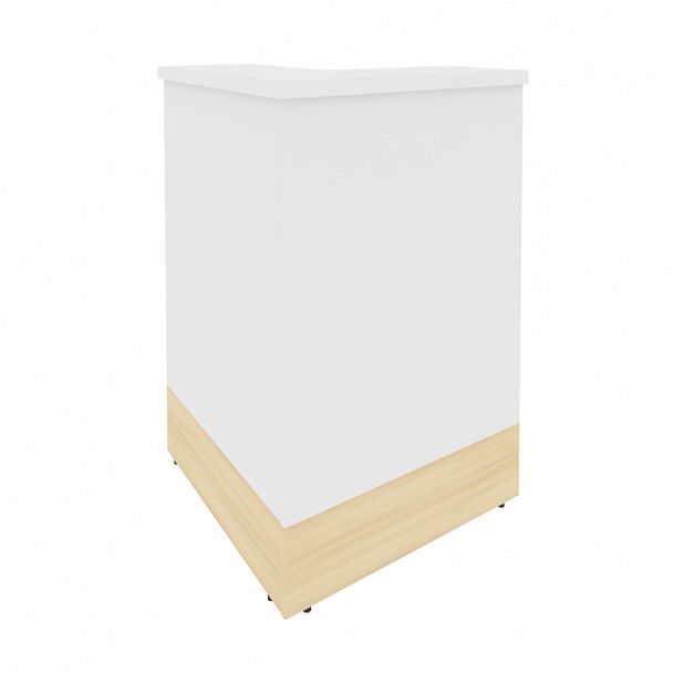 Стойка угловая "Style" Л.УМ-1 П акация/белый - Вид 1