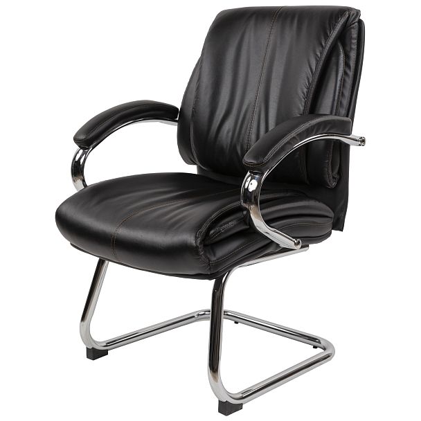 Кресло CHAIRMAN CH423 V, экокожа, черный - Вид 2