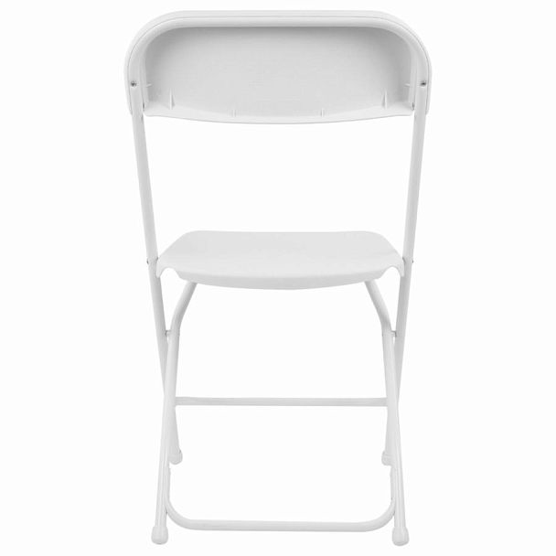 Стулья складные BRABIX "Golf CF-002", КОМПЛЕКТ 4шт., белый каркас, пластик белый, 533031 - Вид 6