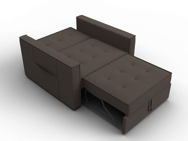 Кресло-кровать Лига-104 (80) Рогожка коричневый - Вид 8