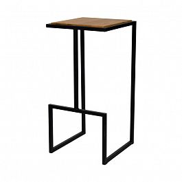 Табурет Лофт-12 барный с подножкой - Фото предпросмотра