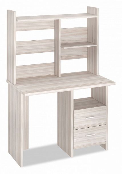 Стол компьютерный Домино Лайт СКЛ-Прям100+НКЛ-100 Карамель - Вид 1