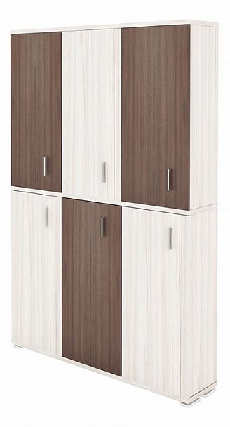 Шкаф книжный Домино ПУ-40-4 Карамель/Шамони - Вид 1