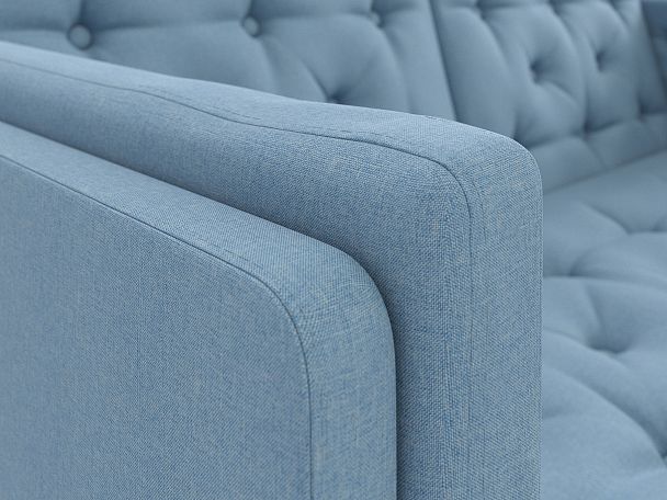 Диван Айверс М, голубой - Вид 4