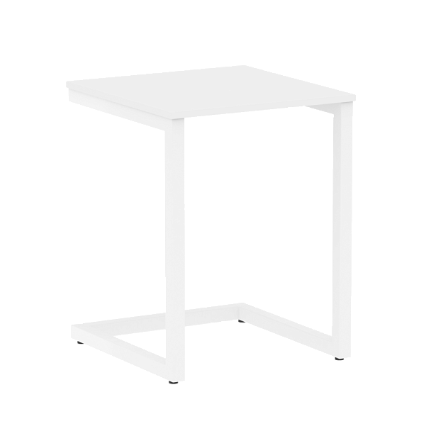 Home Office Стол письменный VR.SP-2-58 Белый бриллиант/Белый металл 580*600*750 - Вид 1