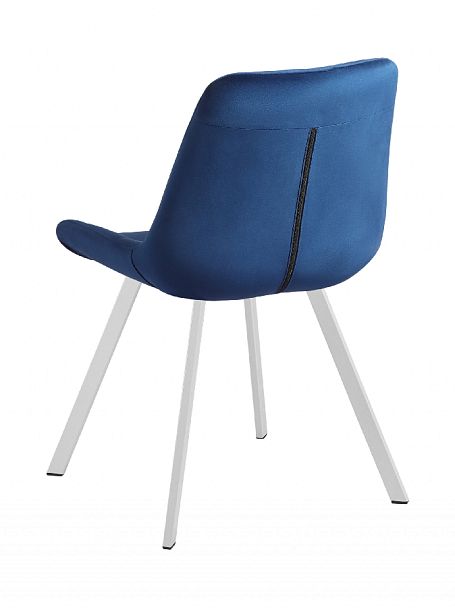 Стул поворотный Эйден М, Confetti blue/белый - Вид 6