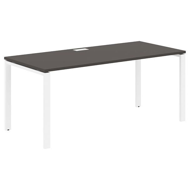 Стол прямой EUST 1780 Мокко/Белый 1760х800х750 EDIS - Вид 1