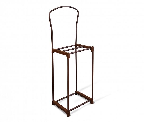 Вешалка Sheffilton SHT-SUR4 коричневый муар/коричневый - Вид 3